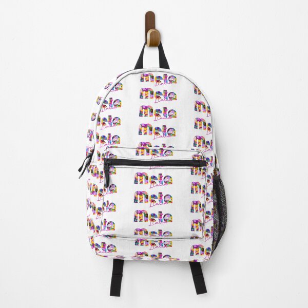 Item preview, Meta, Napoli, Italy, Italia, colorful typography design for travellers designed and sold by Wanderful-roads.