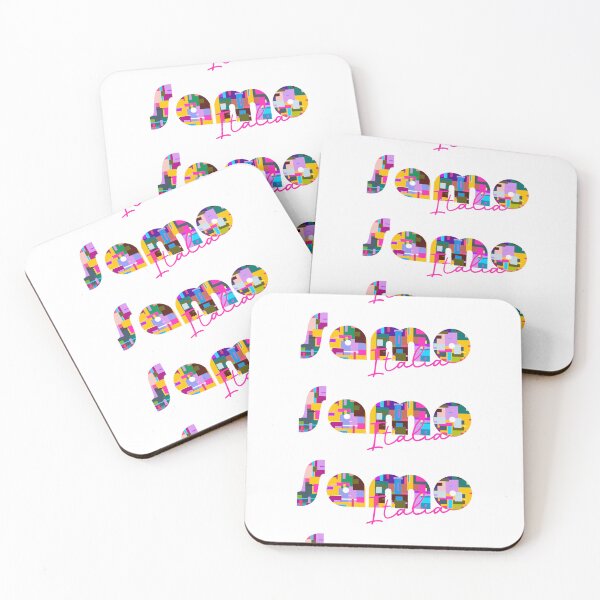 Item preview, Samo, Reggio Calabria, Italy, Italia, colorful typography design for travellers designed and sold by Wanderful-roads.