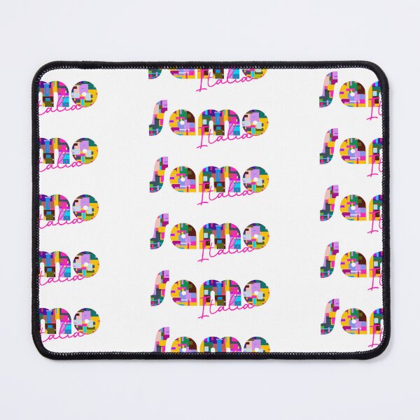 Item preview, Samo, Reggio Calabria, Italy, Italia, colorful typography design for travellers designed and sold by Wanderful-roads.