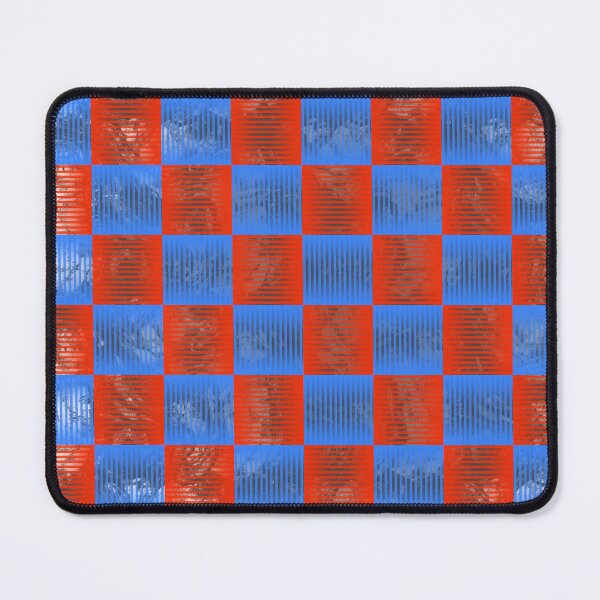 Item preview, Abstract Red and Blue Checkerboard Seamless Pattern designed and sold by Birotaju.
