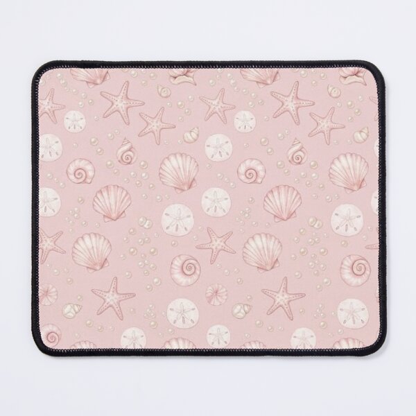 Item preview, Pink Sea Shell Coastal Coquette Mermaidcore Pattern Best Selling Design 2026 Starfish Beach  Aesthetic Girl Y2k Mini Top  Phone Case Blanket Mug Journal designed and sold by TeenLake.