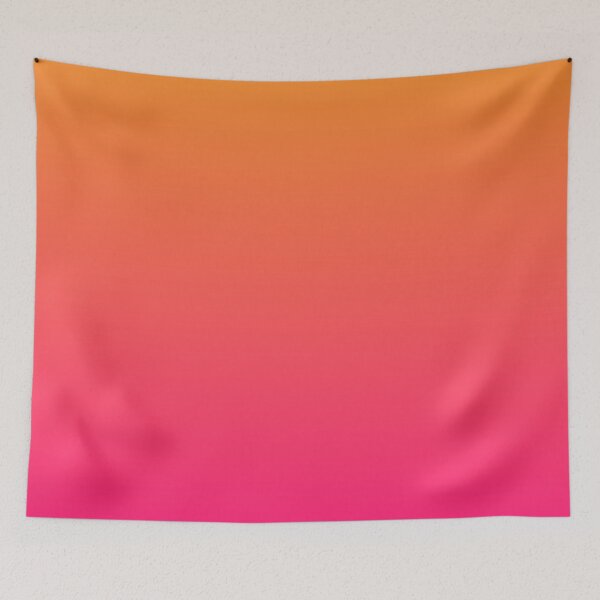 Item preview, Orange Hot Pink Bold Ombre Gradient designed and sold by Zaya_art.