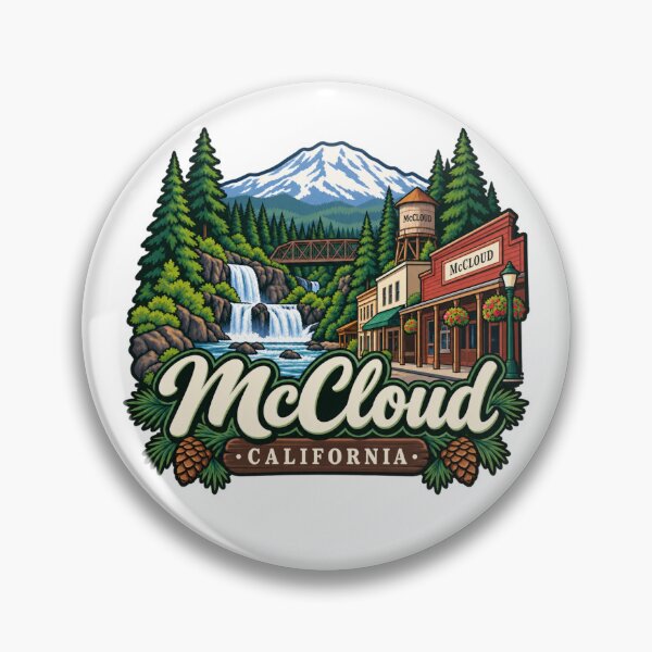 Item preview, McCloud, California - Mountain Town Design designed and sold by Myra365Art.