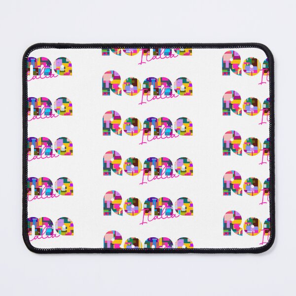 Item preview, Roma, Rome, Italy, Italia, colorful typography design for travellers designed and sold by Wanderful-roads.