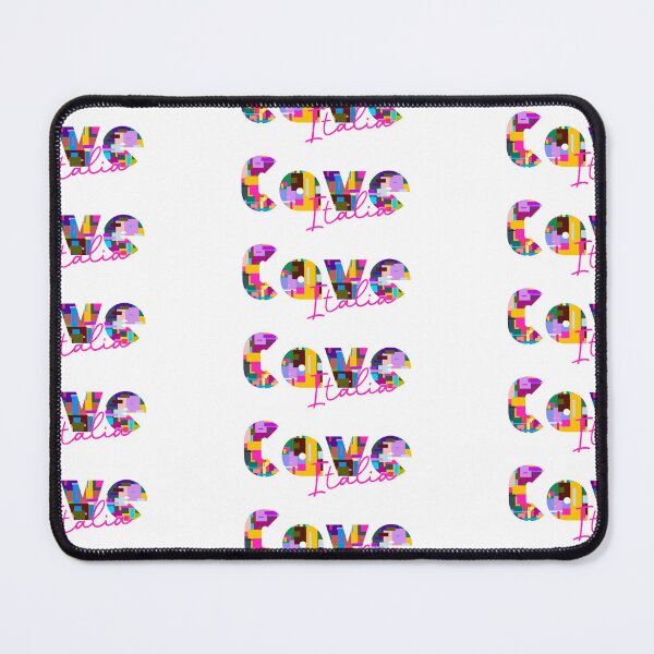 Item preview, Cave, Roma, Italy, Italia, colorful typography design for travellers designed and sold by Wanderful-roads.