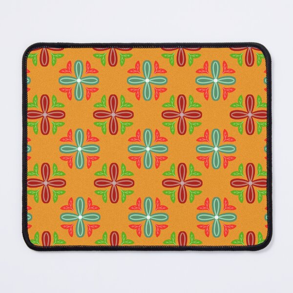 Item preview, Retro Floral Seamless Pattern with Folk Art Motif designed and sold by Birotaju.
