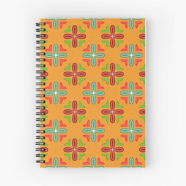 Item preview, Retro Floral Seamless Pattern with Folk Art Motif designed and sold by Birotaju.