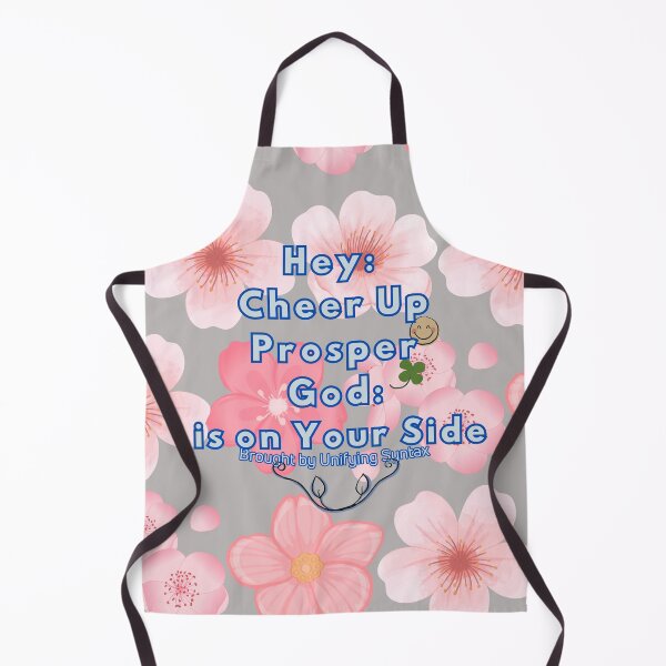 Item preview, Cheer Up, Prosper - God is on Your Side Inspirational Typography & Motivational Quote Designs designed and sold by UnifyingSyntax.
