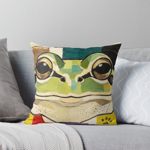 Item preview, impasto portrait designed and sold by forget45studio.