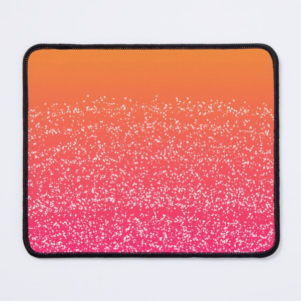 Item preview, Sparkly Star Orange Pink Ombre Pattern designed and sold by Zaya_art.