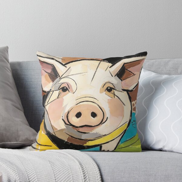 Item preview, impasto portrait designed and sold by forget45studio.
