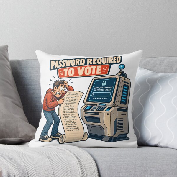 Item preview, Password Required to Vote designed and sold by M.Store.