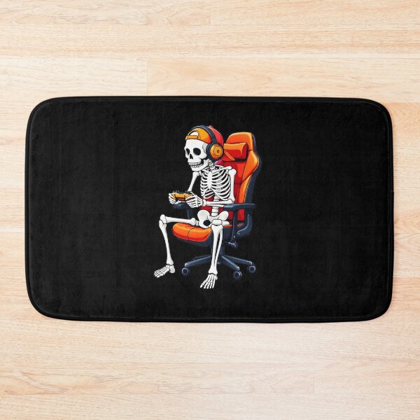 Item preview, Skeleton Gamer in Gaming Chair with Controller designed and sold by Dmo3HarkoArt.