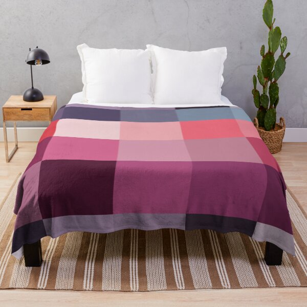 Item preview, Japanese Aesthetic Pixels – Burgundy Pink Colour Palette designed and sold by MKFDesigns.