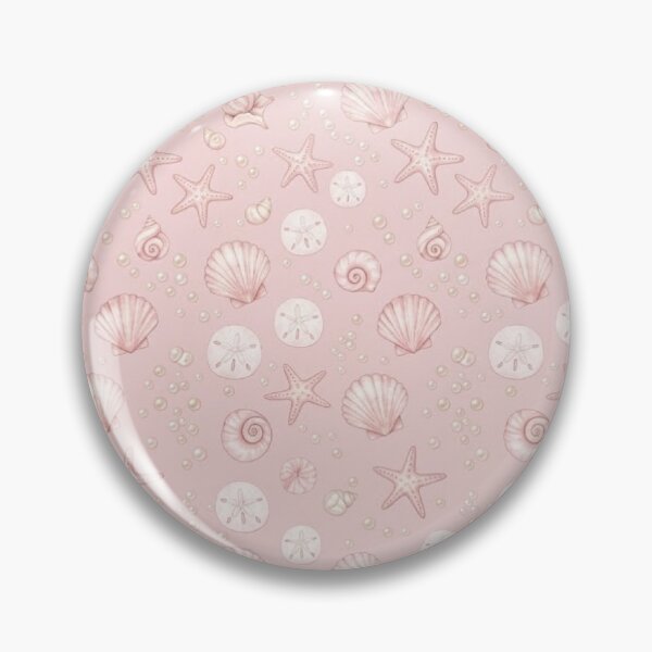 Item preview, Pink Sea Shell Coastal Coquette Mermaid core Pattern Best Selling Design 2026 Starfish Beach  Aesthetic Girl Baby Girl Phone Case Blanket Mug Journal designed and sold by TeenLake.