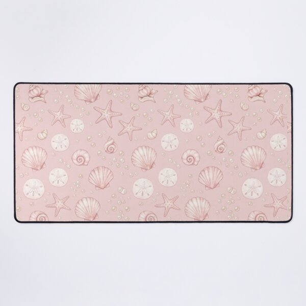 Item preview, Pink Sea Shell Coastal Coquette Mermaid core Pattern Best Selling Design 2026 Starfish Beach Aesthetic Girl Baby Girl Phone Case Blanket Mug Journal designed and sold by TeenLake.
