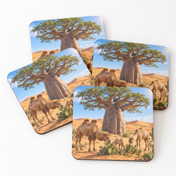 Item preview, Solitaire Baoab and Camel Family  designed and sold by AwesomeDigiShop.