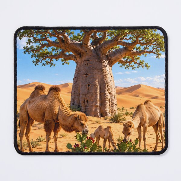 Item preview, Solitaire Baoab and Camel Family designed and sold by AwesomeDigiShop.
