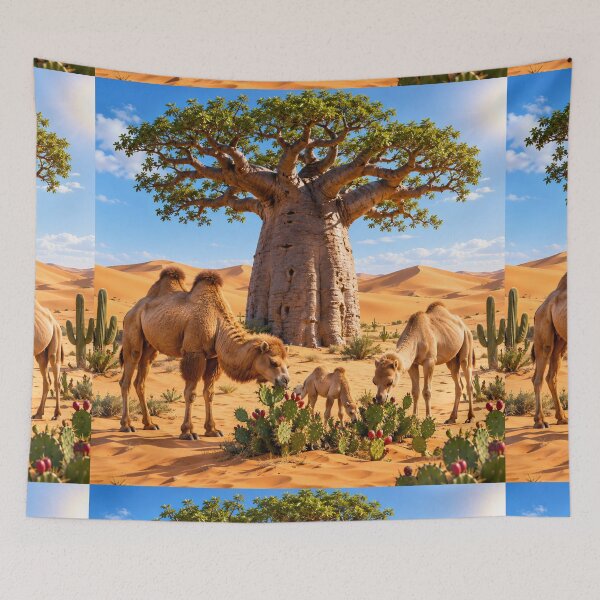 Item preview, Solitaire Baoab and Camel Family designed and sold by AwesomeDigiShop.