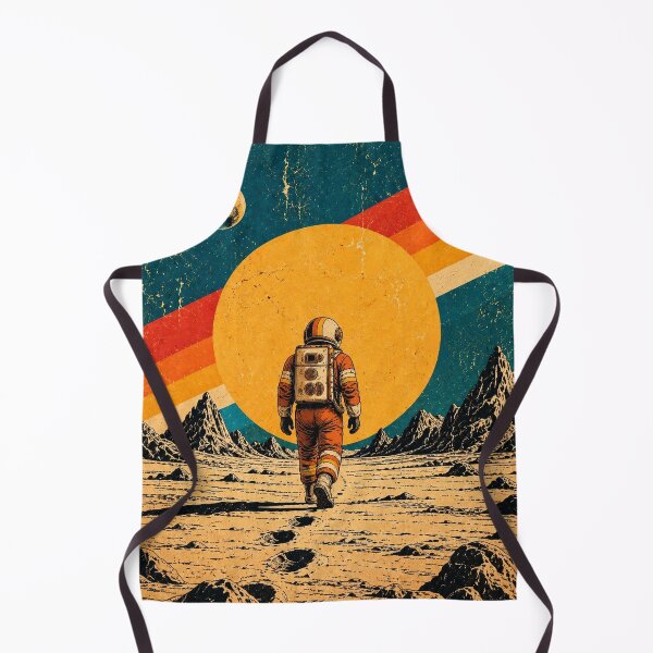 Aperçu de l'œuvre Retro Astronaut Alien Planet Adventure créée et vendue par NordenPosters.