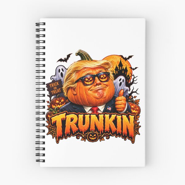 Item preview, Title: Trumpkin Halloween Pumpkin Funny Political Parody designed and sold by CreativeNest Prints.