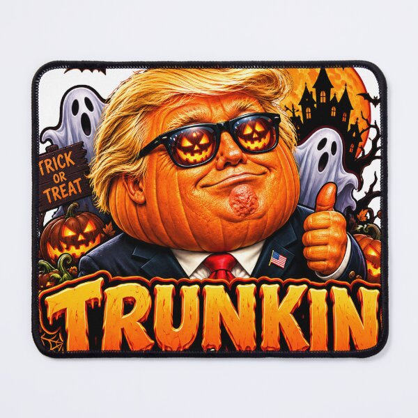 Item preview, Title: Trumpkin Halloween Pumpkin Funny Political Parody designed and sold by CreativeNest Prints.
