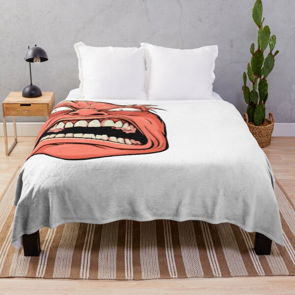 Item preview, Angry Screaming Face Cartoon Rage Expression designed and sold by NicolasGlowArt.