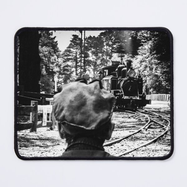 Item preview, The Driver’s Perspective: Waiting for the Puffing Billy Steam Train designed and sold by Twisted Light Images.