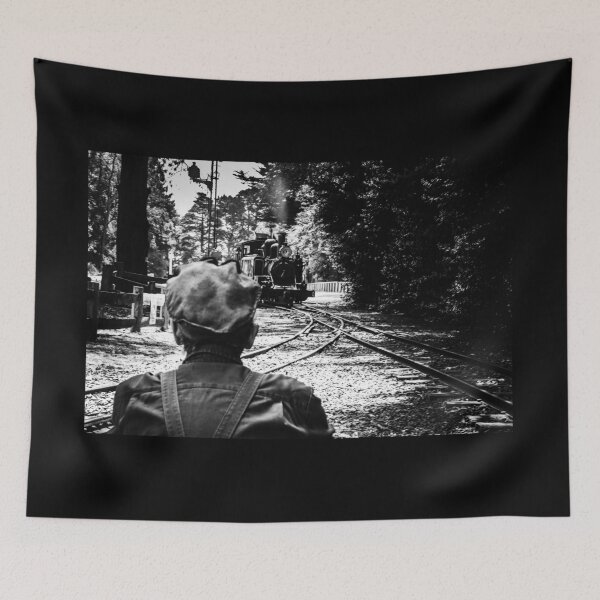 Item preview, The Driver’s Perspective: Waiting for the Puffing Billy Steam Train designed and sold by Twisted Light Images.