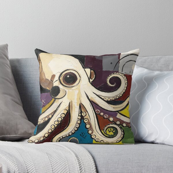 Item preview, impasto portrait designed and sold by forget45studio.