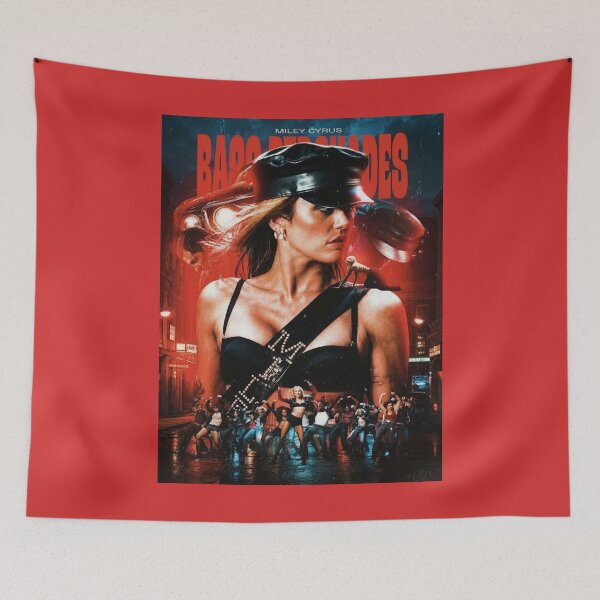 Item preview, Miley Cyrus Bass Persuades Poster designed and sold by Vicky021.