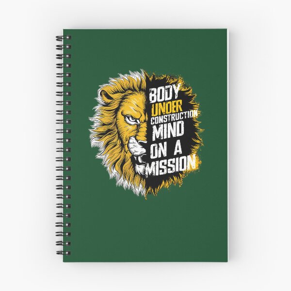 Item preview, Funny Quote Body Under Construction Mind On A Mission 492 designed and sold by OrwinsCrafts.
