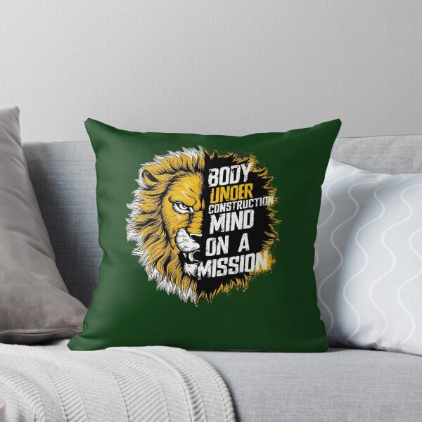 Item preview, Funny Quote Body Under Construction Mind On A Mission 492 designed and sold by OrwinsCrafts.