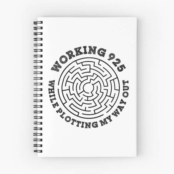 Item preview, Working 925 While Plotting My Way Out | Funny Work Meme T-Shirt designed and sold by Ben9Tees.