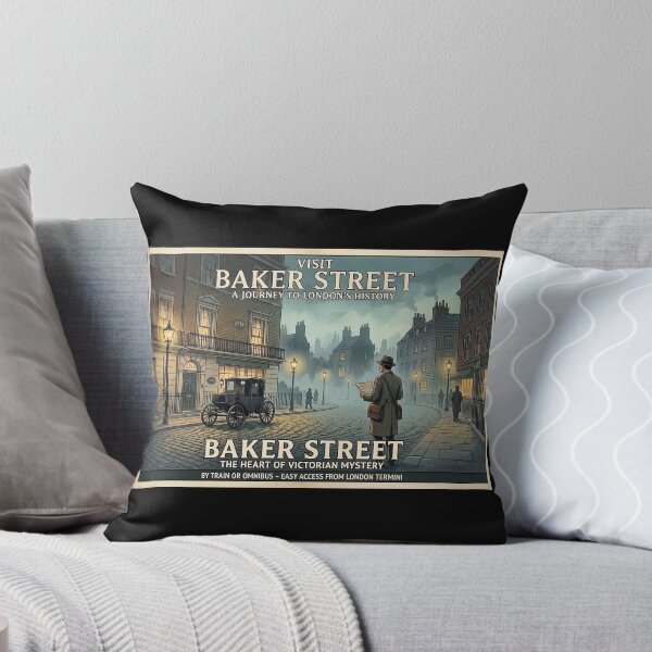 Item preview, Baker Street, London Travel Poster designed and sold by ArtworkNorth.