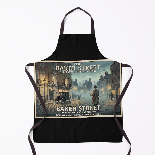 Item preview, Baker Street, London Travel Poster designed and sold by ArtworkNorth.