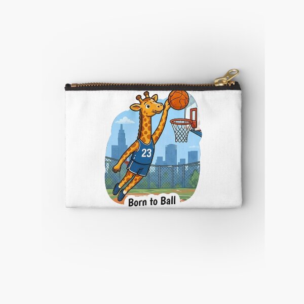 Item preview, Cute Giraffe Basketball Player – Born to Ball Sports Gift designed and sold by Isliath.