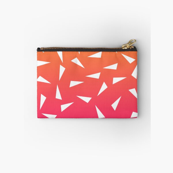 Item preview, Confetti Triangle Orange Pink Ombre designed and sold by Zaya_art.