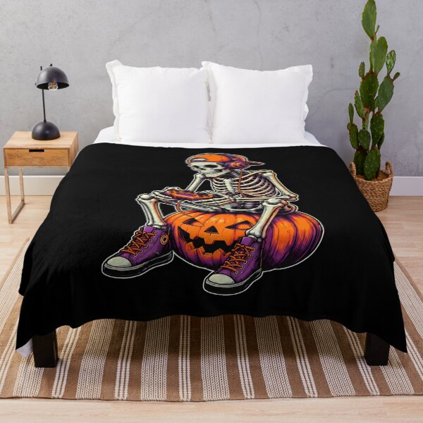 Item preview, Gamer Skeleton on Pumpkin designed and sold by Dmo3HarkoArt.