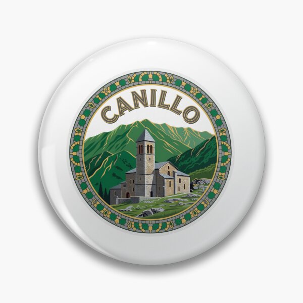 Item preview, Canillo Church Andorra Sticker designed and sold by Imaginarium of Chaos falcon88 .