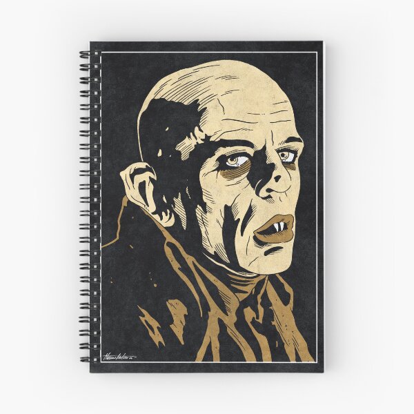 Item preview, COUNT DRACULA - Nosferatu the Vampyre (Bichrome) designed and sold by FamousWeirdosRB.