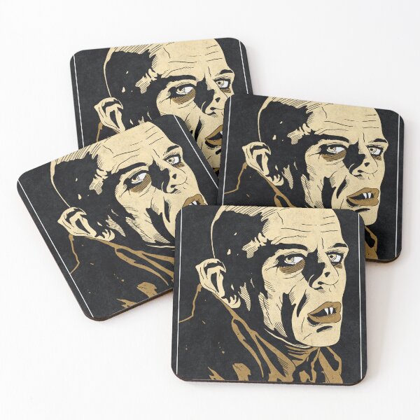 Item preview, COUNT DRACULA - Nosferatu the Vampyre (Bichrome) designed and sold by FamousWeirdosRB.