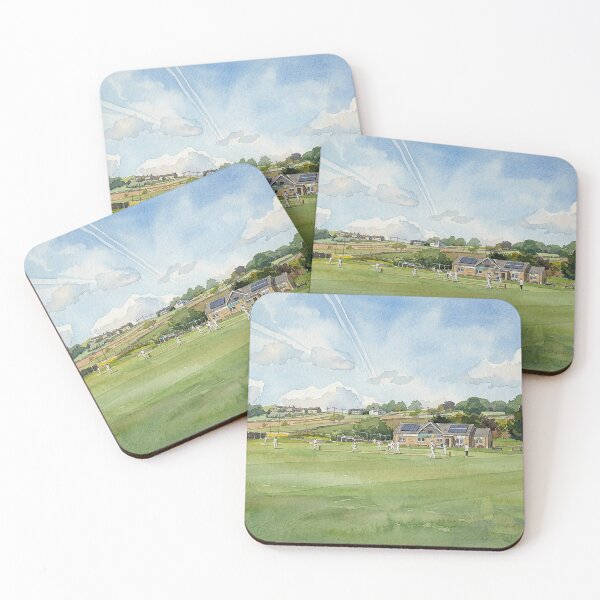 Item preview, Summer Cricket Match in Warley Village designed and sold by ArtworkNorth.