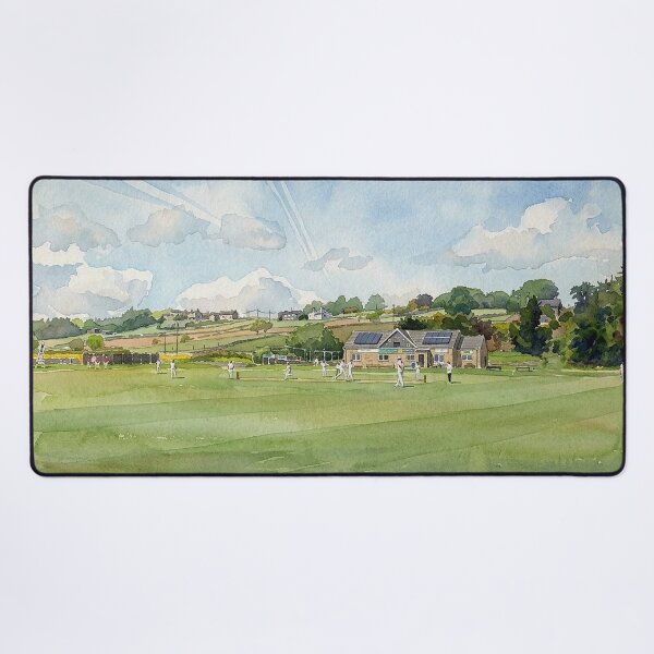Item preview, Summer Cricket Match in Warley Village designed and sold by ArtworkNorth.