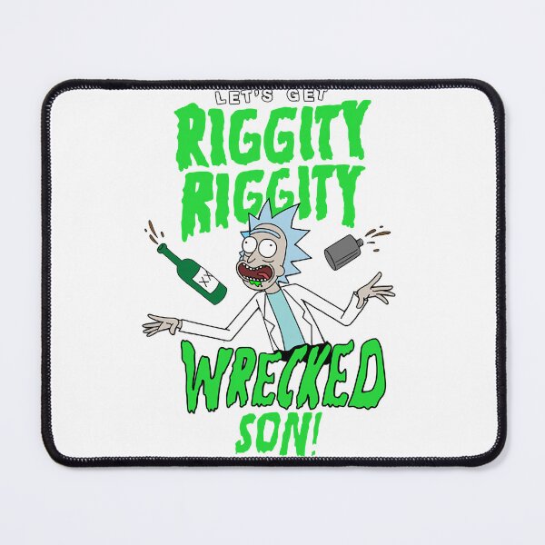 Item preview, Graphic RickMorty Riggity Riggity Wrecked Spiral Men Women designed and sold by RickyHerrera.