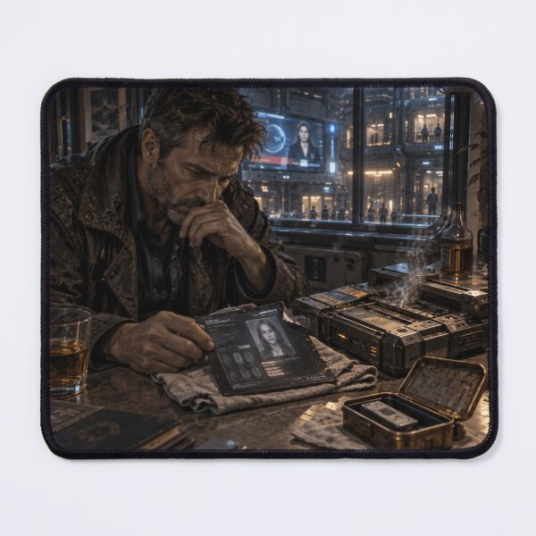 Item preview, Cyberpunk Detective Apartment – Sci-Fi Noir Data Forensics on a Futuristic Space Station designed and sold by Element Horizon Studio.