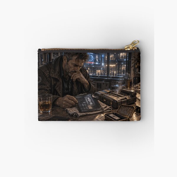 Item preview, Cyberpunk Detective Apartment – Sci-Fi Noir Data Forensics on a Futuristic Space Station designed and sold by Element Horizon Studio.