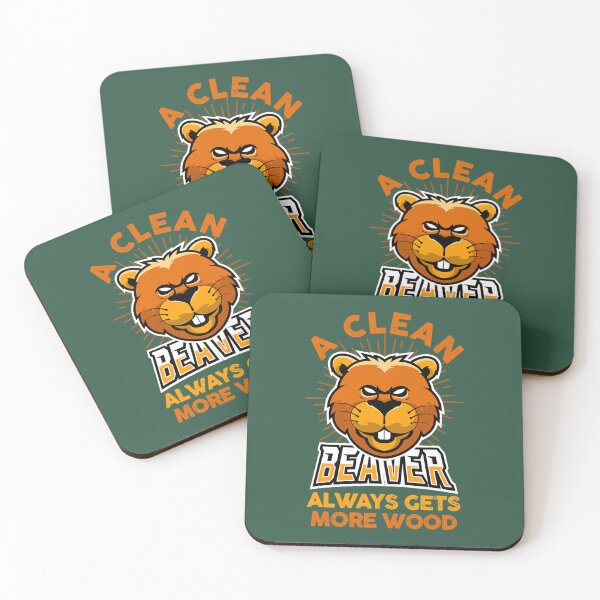 Item preview, A Clean Beaver Always Gets More Wood Funny Beaver designed and sold by Vinacreationsy.