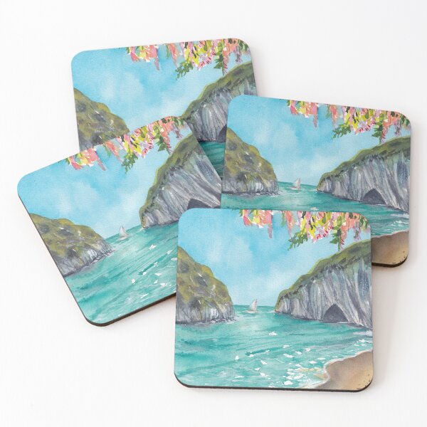 Item preview, Vacation at Secluded Beach designed and sold by SoupSouka.