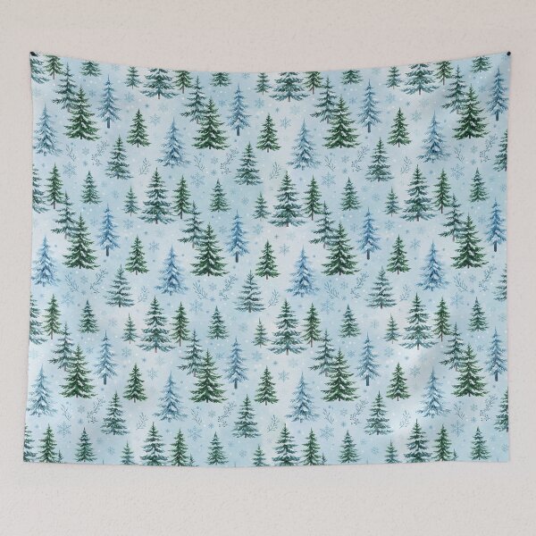 Item preview, Winter Wonderland - Watercolor Seamless Christmas Pattern designed and sold by inkaylindesign.